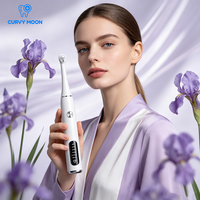 CURVY MOON Machine de polissage dentaire à usage domestique, rechargeable, portable, blanchiment des dents, polisseur dentaire électrique à usage domestique