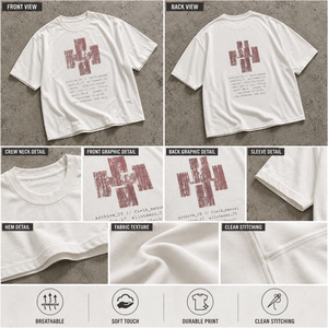 <span class=keywords><strong>T</strong></span>-<span class=keywords><strong>shirt</strong></span> <span class=keywords><strong>blanc</strong></span> col rond épais personnalisé OEM, coupe ample délavée 300 g/m², impression DTG, essentiel, sublimation, vente en gros - Product Image 3