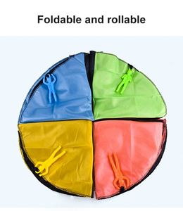 Jeu de lancer de parachute pour enfants, jouet d'extérieur pour jeux parent-enfant en parc d'été - Product Image 4
