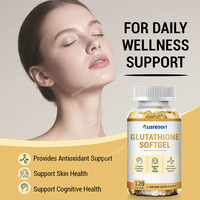 Capsules molles de L-Glutathion OEM 10000 mg, Vitamine C, Collagène, Complément alimentaire pour la santé et la beauté de la peau, Blanchiment de la peau, Gélules de L-Glutathion