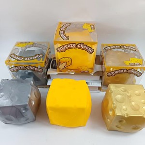 Best Selling Large 10cm Simulated Cheese Slow Rise Flour Filled Squeeze <b>Toy</b> Stress Relief <b>Fidget</b> <b>Toy</b> - Product Image 1