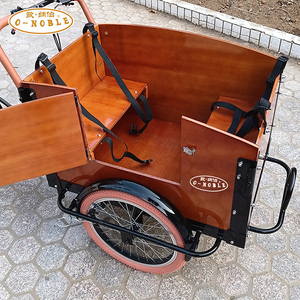Tricycle électrique de style hollandais avec fourche en alliage d'aluminium, 6 vitesses, roues de 24 pouces, capacité de charge de 300 kg <span class=keywords><strong>pour</strong></span> bébé - Product Image 3