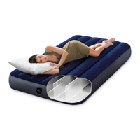 INTEX 64757 Dura-Beam Standard Downy Luftmatratze 10 Zoll Twin (Pumpe nicht enthalten) - 99cmX191cmX25cm
