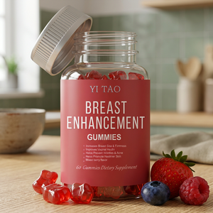 Complément alimentaire OEM naturel pour l'amélioration et le raffermissement des seins, sous forme de gommes à mâcher, pour femmes, vente en gros sous marque privée - Product Image 4