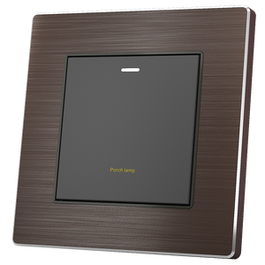 Khách sạn thông minh ánh sáng Key đẩy tường cảm ứng điện nhạy cảm thiết bị chuyển mạch retro phong cách Thiết bị chuyển mạch điện cho khách sạn - Product Image 6
