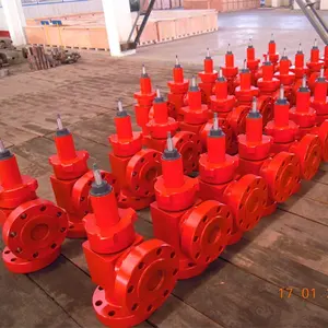 API 6A adjustable orifice choke valve from China manufacturer, API 6A Wellhead Choke Valve