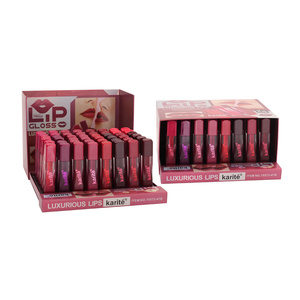 Gloss à lèvres luxueux de 5,5 ml, fabricant en Chine, logo personnalisé, emballage en tube, maquillage cosmétique, gloss à lèvres - Product Image 3