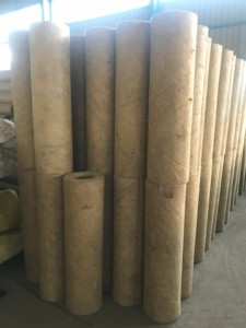 <span class=keywords><strong>Tuyau</strong></span> d'isolation en forme de feuille <span class=keywords><strong>Tuyau</strong></span> d'isolation en laine de roche Diamètre de 30-150mm Tube en laine minérale - Product Image 5