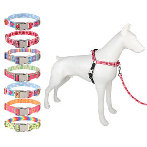 JXANRY Productos <span class=keywords><strong>para</strong></span> Mascotas - Correa de Pecho <span class=keywords><strong>para</strong></span> Perro con Bordado por Transferencia Térmica, Collar de Nailon con Cierre de Hebilla <span class=keywords><strong>para</strong></span> Pasear <span class=keywords><strong>Perros</strong></span> - Product Image 3