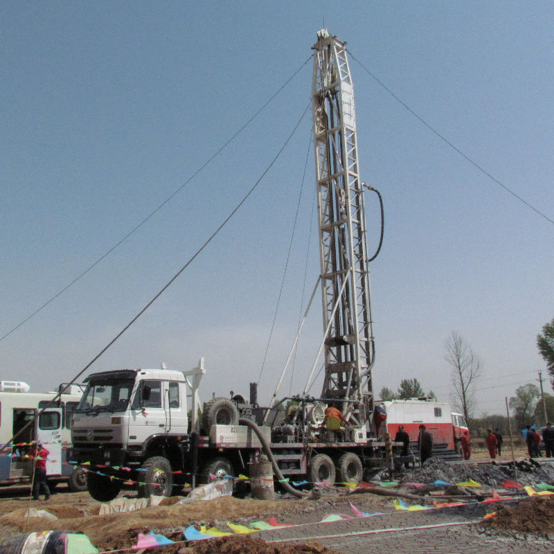 Sc11 Rig Truck Mounted Disc Drill Rig for 1500m Deep Water Wells High Efficiency ...
