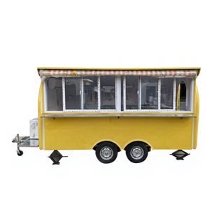Nouveau Camion de Restauration Mobile 2025 Rentable Entièrement Équipé en Aluminium – Kiosque de Vente de Tacos et Crêpes - Product Image 1