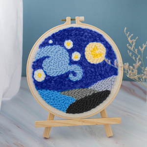 Dropshipping ชุดเย็บปักถักร้อยลาย<span class=keywords><strong>การ์ตูน</strong></span> Diy,สำหรับตกแต่งผนังศิลปะการ<span class=keywords><strong>เย็บ</strong></span><span class=keywords><strong>ผ้า</strong></span> - Product Image 6