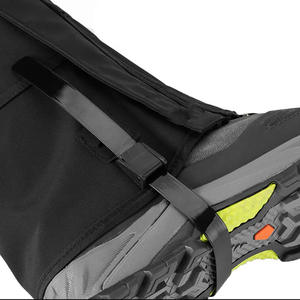 Guêtres de randonnée Woqi imperméables, protège-jambes pour la neige, unisexe, pour la chasse en extérieur, haute protection des jambes, gris noir - Product Image 2