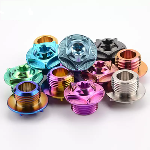 Vente d'usine Boulon en alliage de titane à tête hexagonale M20 Écrou de protection pour engrenage de moto Boulons de protection de l'engrenage Finition polie Classe 10 - Product Image 2