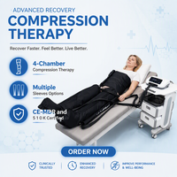 Les cliniques de réadaptation VU CE-MDR utilisent un masseur à compression pneumatique pour la relaxation et la récupération du corps entier.