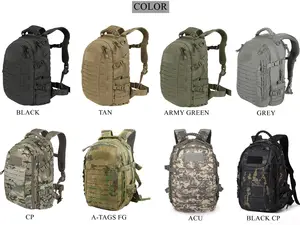 Waterproof 2 Day 25L Capacity Assault Multifunctional Laptop Small Tactical Backpack Multicam Customization