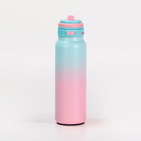 Gobelet isotherme en acier inoxydable à double paroi, grande capacité 32 oz, anti-fuite, personnalisable (couleur, logo, motif), pour le sport et les activités de plein air