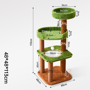 <span class=keywords><strong>Arbre</strong></span> à <span class=keywords><strong>chat</strong></span> mobile, robuste et stable, personnalisable à plusieurs marches pour l'extérieur <span class=keywords><strong>Arbre</strong></span> à <span class=keywords><strong>chat</strong></span> <span class=keywords><strong>simple</strong></span> et mobile pour chats - Product Image 6