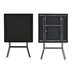 <span class=keywords><strong>Chaise</strong></span> <span class=keywords><strong>pliante</strong></span> en bois, plastique durable <span class=keywords><strong>et</strong></span> léger, idéal pour le <span class=keywords><strong>camping</strong></span>, pique-nique, le café ou le jardin, 55x2022 62 cm - Product Image 4