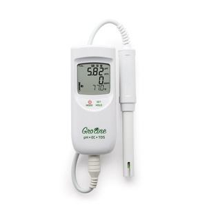 Laboratoire Veidt pour Hanna HI9814 GroLine, mètre portable étanche PH/EC/TDS, mesure de précision élevée du PH, de l'EC et du TDS, plage moyenne, mesure du PH avec une précision de 0,01 - Product Image 1