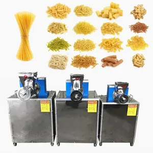 Volautomatische Italiaanse Macaroni Pasta Plant Productielijn Specificatie Extractor Vulmachine Lang Gesneden Hoge Capaciteit