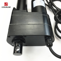 Hot Sale Listrik Sikat Motor Dc Aktuator Linier dengan Logam untuk Berjalan Instrumen