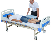 Lit d'hôpital pliable en métal ABS de classe I Hibuddy avec garantie de 3 ans pour les centres de bain et de soins infirmiers pour personnes âgées Rangement facile