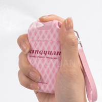 Botol Semprot Sanitizer Saku Desain Gantungan Kunci Custom Portabel 20ml 30ml Botol Mini Parfum Kosmetik Semprotan Halus