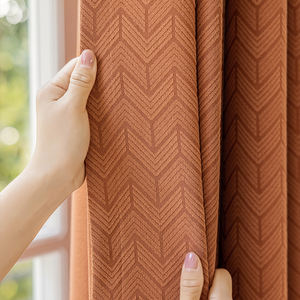 Домашнее текстильное высококачественное жаккардовое затемненное полотно для штор - Product Image 3