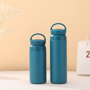 Food Safe 304 Stainless Liner 350ml Carry Ring Flask - Product Image 5