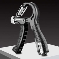 Renforçateur de force de préhension avec résistance réglable et exercices de renforcement des doigts pour le renforcement musculaire - Plastique ABS durable