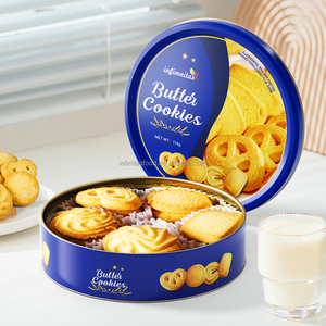 Infinitas Best <span class=keywords><strong>Danish</strong></span> Creative Flavors Classic Butter Cookies Galletas de azúcar crujientes semiduras - Product Image 2