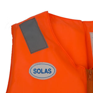 Giubbotto di salvataggio da lavoro marino a buon mercato per sport acquatici Offshore giubbotto di salvataggio con strisce riflettenti per adulti - Product Image 5