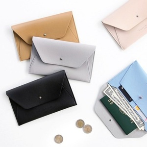 Porta pasaportes coreano largo, porta billetes de viaje, estuche para pasaporte, organizador de documentos y tarjetas bancarias. - Product Image 1