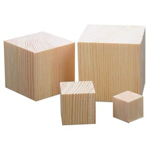 Yuka Pine <b>Wood</b> <b>Blocks</b> 4 Sizes For DIY Craft Model Making Architecture Miniatures - Product Image 1
