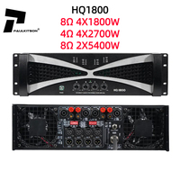 Amplificateur de classe TD 1000 Watts amplificateur de puissance Audio de puissance professionnelle amplificateur de puissance 4x1800w à vendre