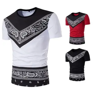 Camiseta africana masculina, dashiki, moda de verão, roupas, estampa de mangas curtas, gola redonda, casual, hip hop, camisetas para homens, 3 cores xxl