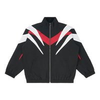 Blouson de Course Motorsport Personnalisé Homme Y2K Techwear Coupe-Vent Imperméable à Panneaux Contrastants Style Tribal Streetwear Extérieur Sur Mesure OEM ODM