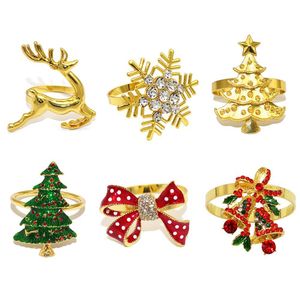 Ychon Servilleteros Navideños Surtidos, Decoraciones de Mesa Delicadas para Banquetes de Bodas y Fiestas Navideñas - Product Image 2