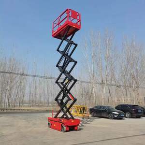Plataforma Elevadora de Tijera de 14 m, Plataforma de Trabajo Aérea Hidráulica Móvil Eléctrica, Plataforma Móvil - Product Image 5