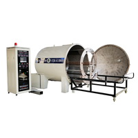 Automatische Vakuumverdampfungs-Beschichtungsmaschine für Helmvisiere Metallfilm Kunststoff PVD-Metallisierung - Energiesparend Hohe Produktivität