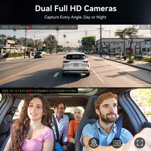 ADINKAM 4G WiFi DVR para Auto con GPS, 1080P, Doble Lente, Monitorización Remota en Vivo, Grabadora de Video, Monitoreo de Estacionamiento, Radar de Seguridad - Product Image 2