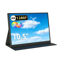 Écran LCD portable pour PC de 10,5 pouces, 1280p, 60 Hz, écran IPS avec interface Type-C, vente en gros d'écrans portables
