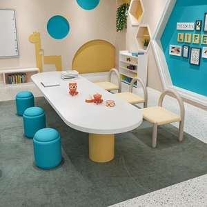 Silla Infantil Chiquitos, Mesa de Dibujo y Lectura, Muebles Modernos para Guardería, Jardín de Infancia y Aula Montessori - Product Image 4