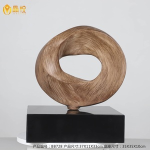 Jingyue Tùy Chỉnh Sợi Thủy Tinh Vẽ Tay Trừu Tượng Điêu Khắc Sang Trọng Trang Trí Nội Thất Bức Tượng Cao cấp Phòng Khách Phòng Ngủ Nghệ Thuật - Product Image 5