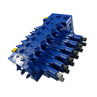 Vanne hydraulique multi-directionnelle haute pression TRM15 350 bars, vanne à détection de charge pour grue montée sur camion
