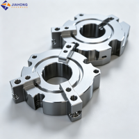 Pièces de quincaillerie en aluminium usinées sur mesure par CNC, type disque à bride