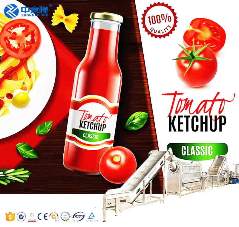 Complete Full Automatic Fresh Tomato Sauce