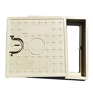 Duurzame composiet FRP hars putdeksel EN124 norm BMC SMC ronde/vierkante uitvoeringen voor tankstations Hangxing model <span class=keywords><strong>600</strong></span> - Product Image 5