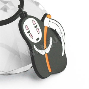 Produttore di fabbrica di trasporto Personalizzata del Commercio All'ingrosso A Buon Mercato Personalizzato Portachiavi Pvc Portachiavi In Gomma Pene - Product Image 3
